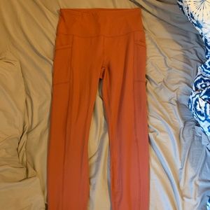 Full Length Mauve Leggings WITH POCKETS!